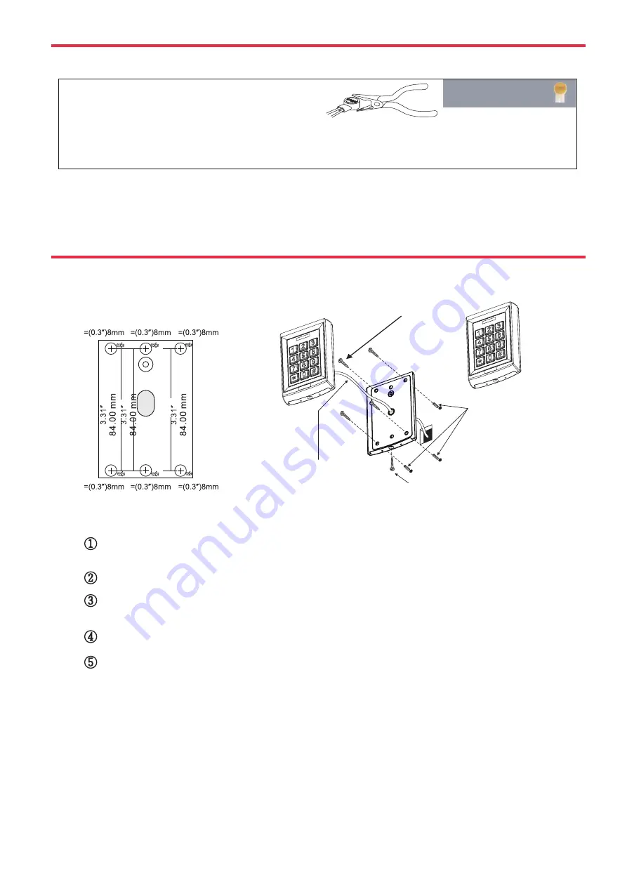 CDVI ROFU BKC-5000B Скачать руководство пользователя страница 3