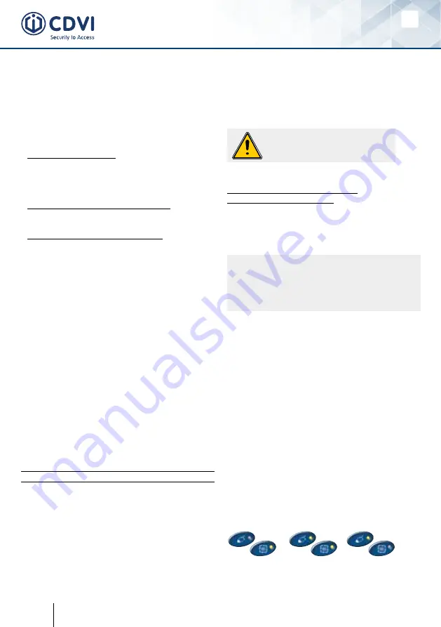 CDVI SASIC Manual Download Page 18