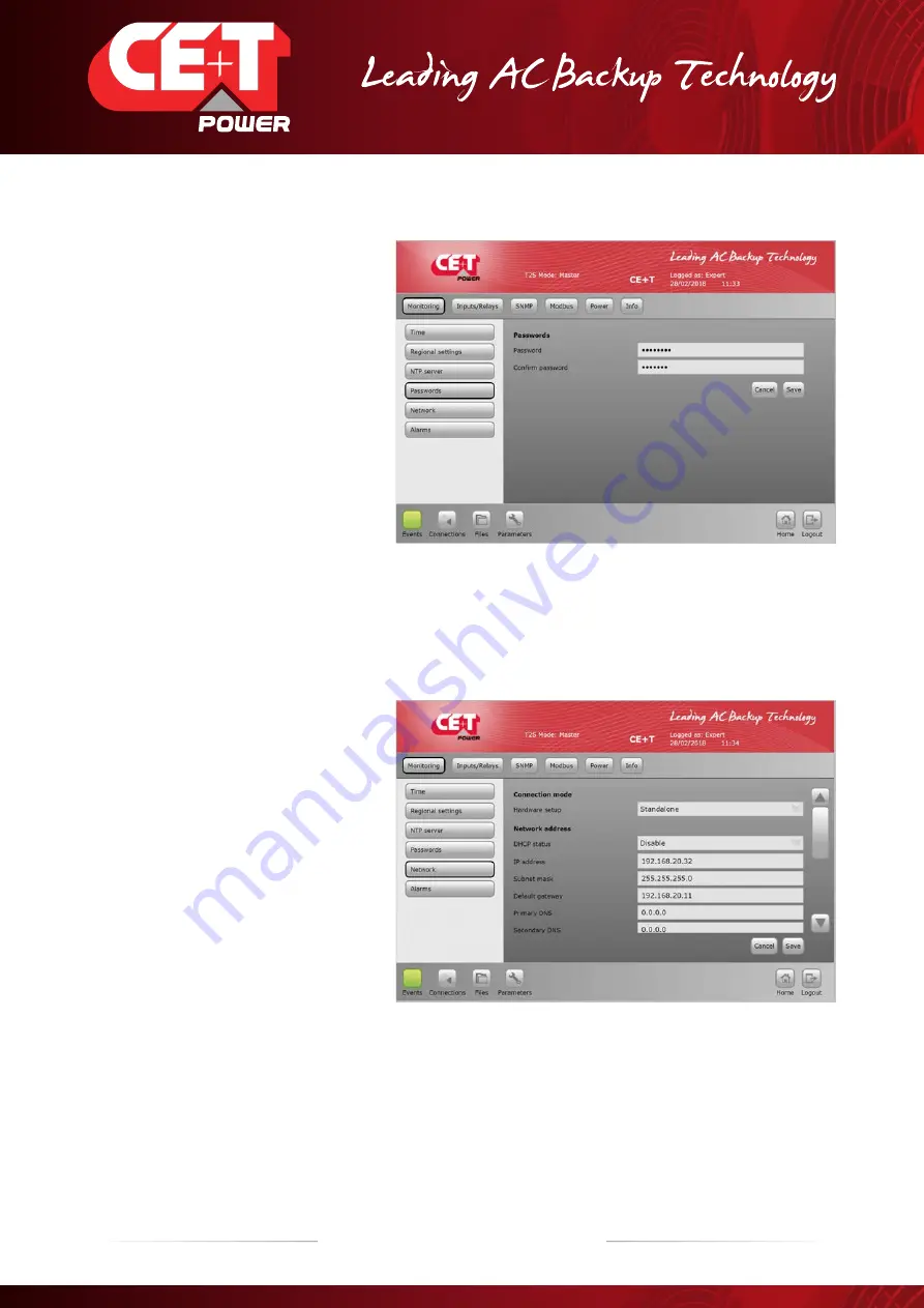 CE+T Power T2S-ETH User Manual Download Page 32