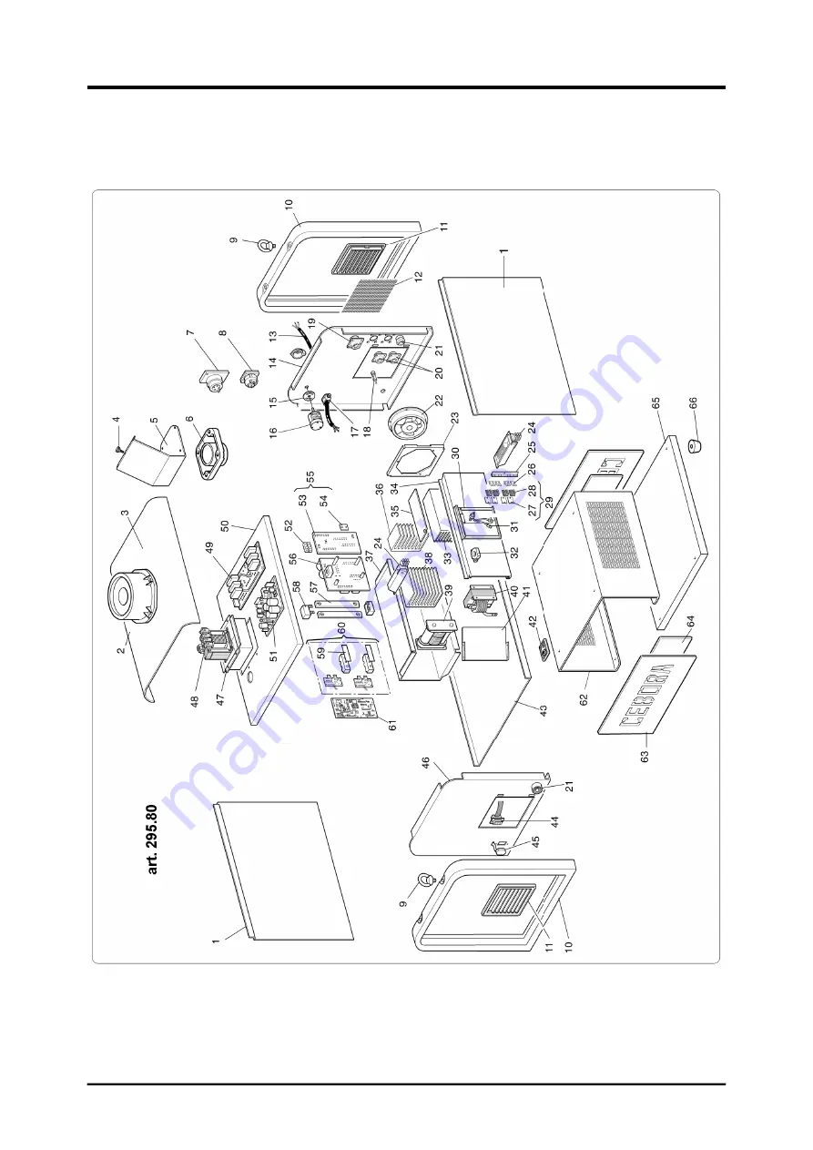 Cebora 295.80 Instruction Manual Download Page 26