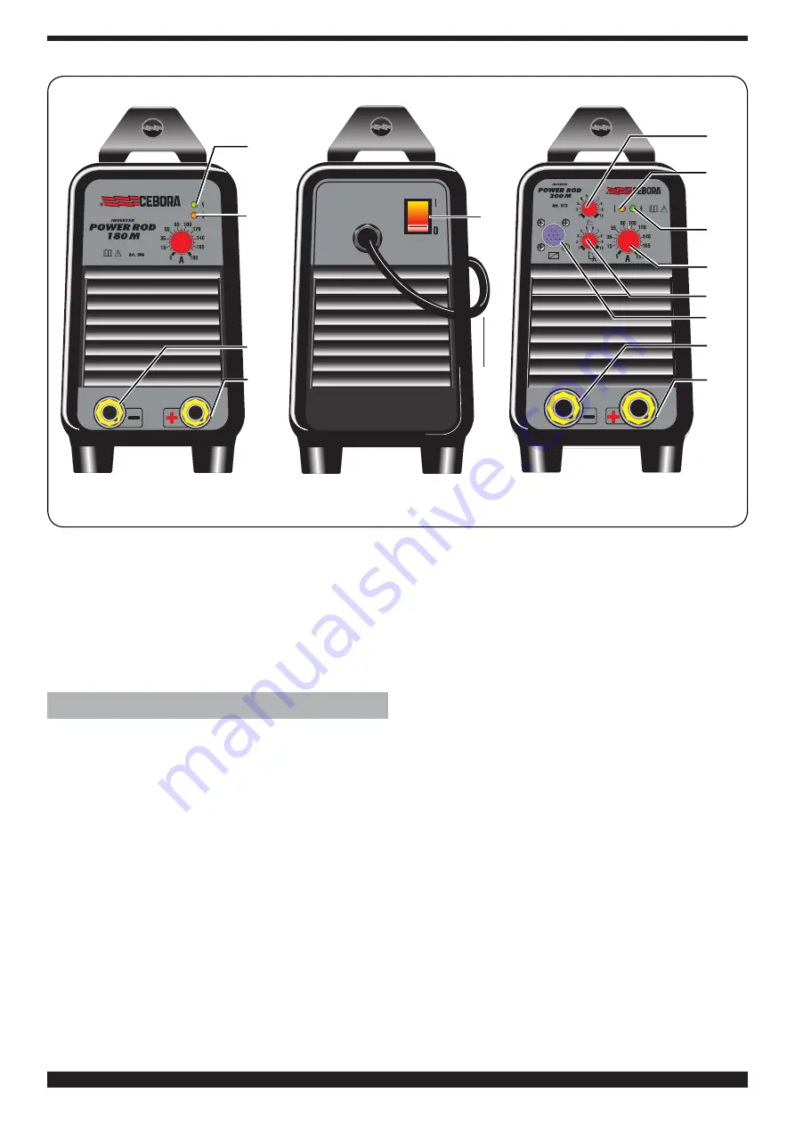 Cebora 3301012 Instruction Manual Download Page 16