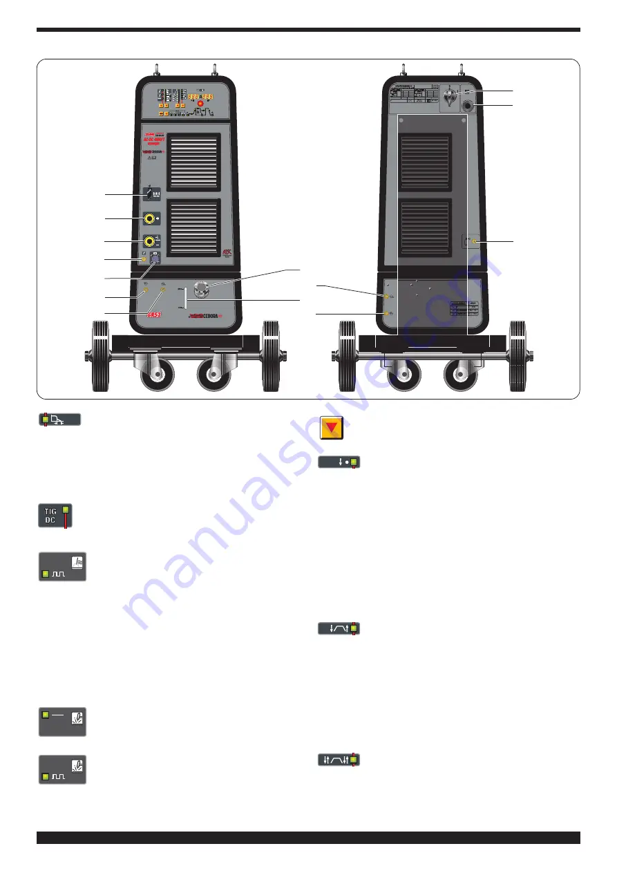 Cebora 366 Instruction Manual Download Page 38