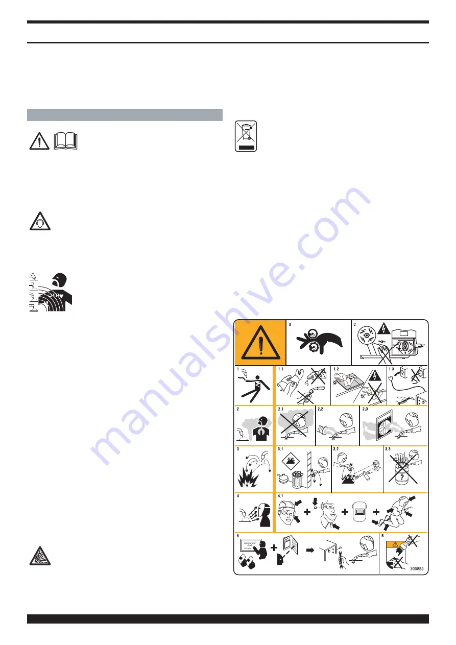 Cebora 366 Instruction Manual Download Page 57