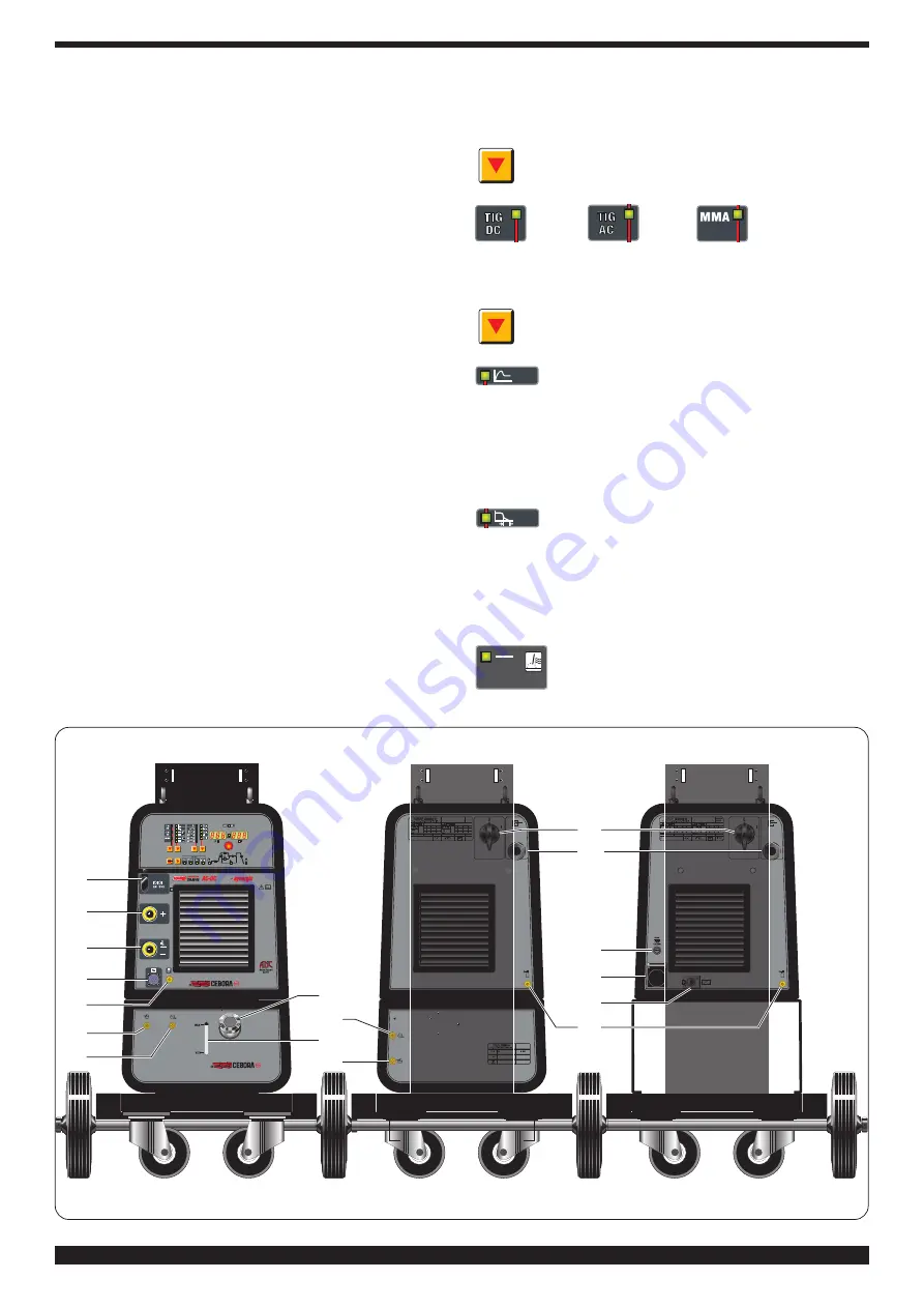 Cebora 366 Instruction Manual Download Page 59