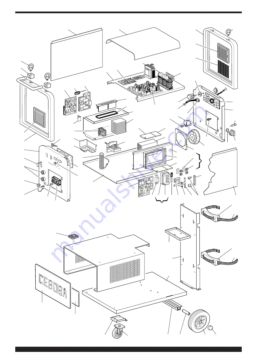 Cebora 366 Instruction Manual Download Page 128