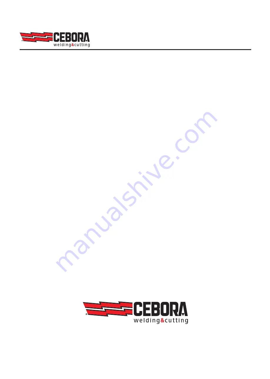 Cebora 380 PW Instruction Manual Download Page 164