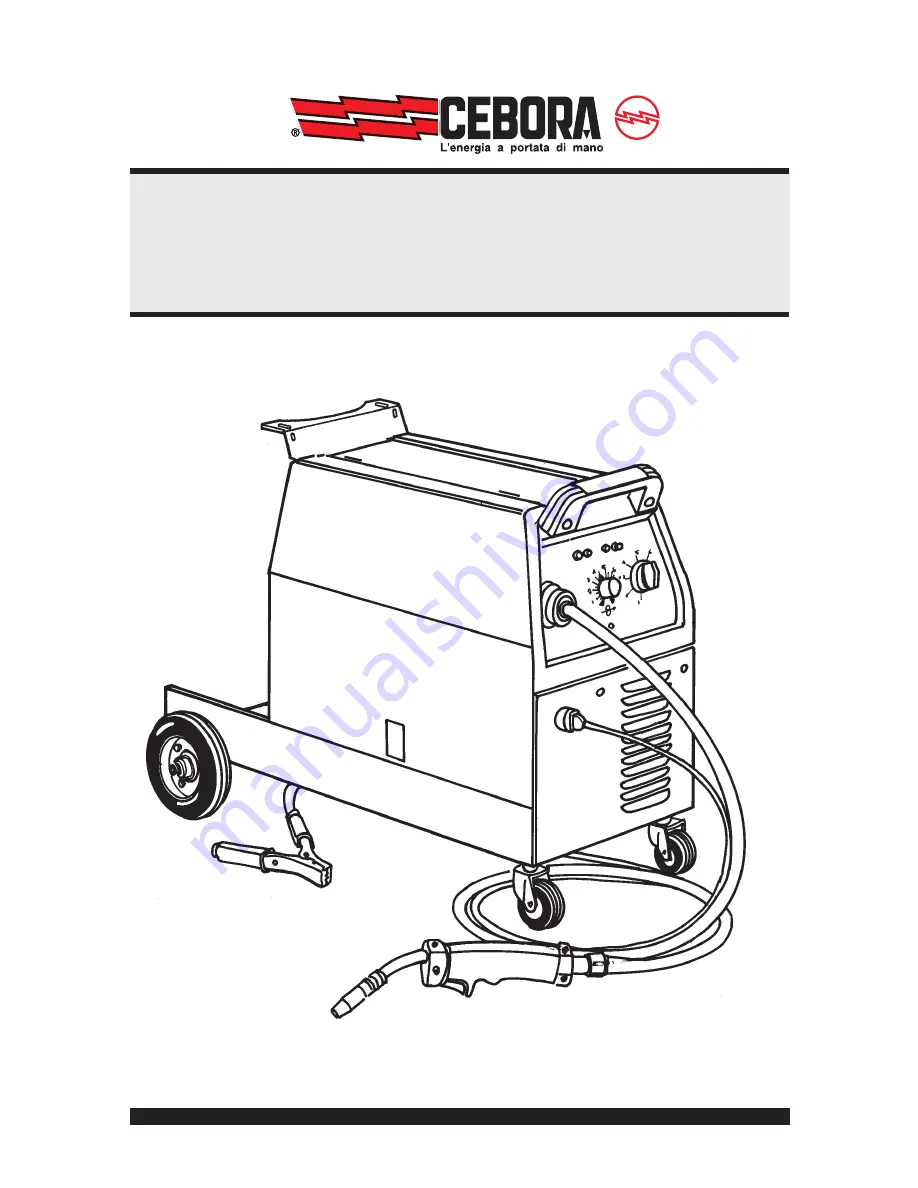 Cebora BRAVO 155 COMB Repair Manual Download Page 1