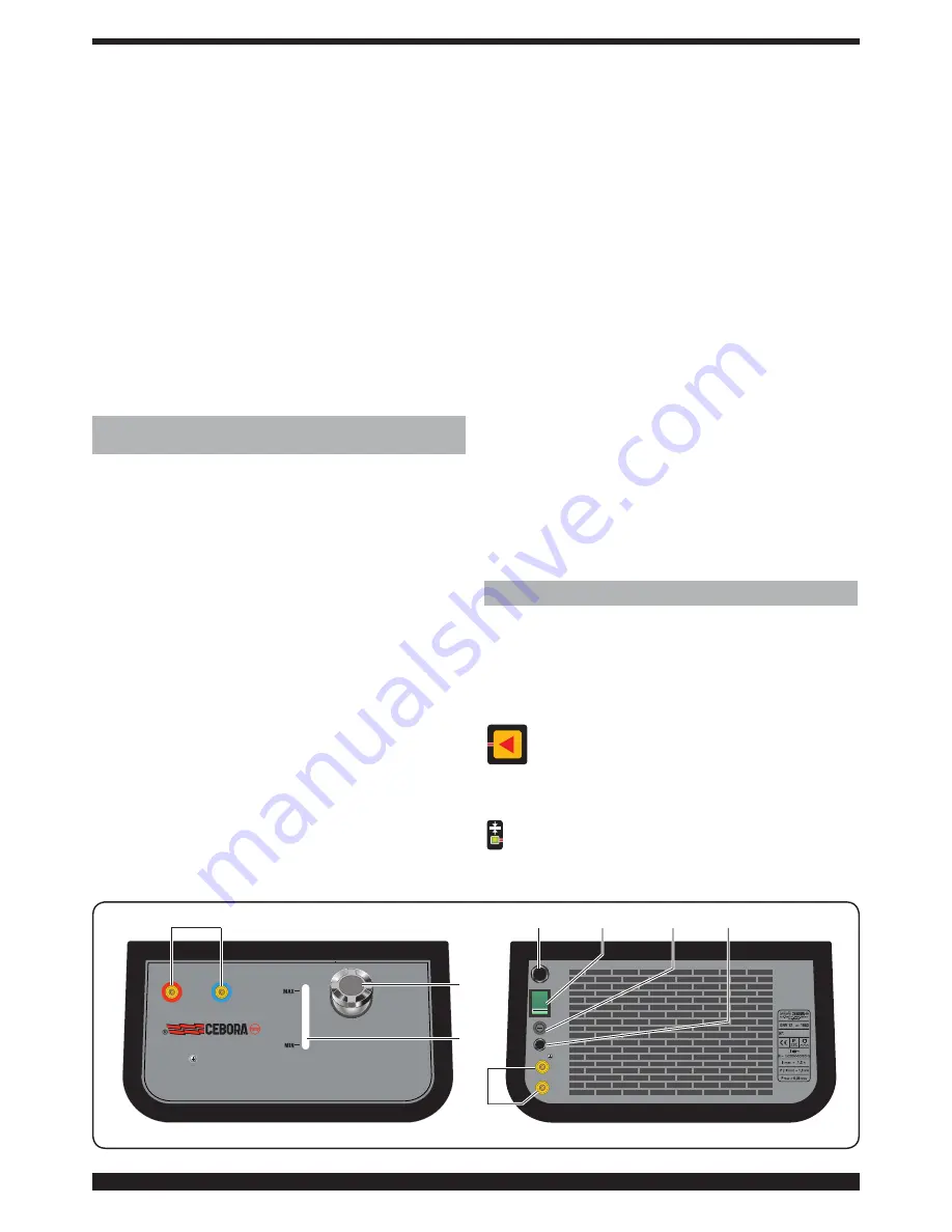 Cebora ef4-ss Instruction Manual Download Page 9