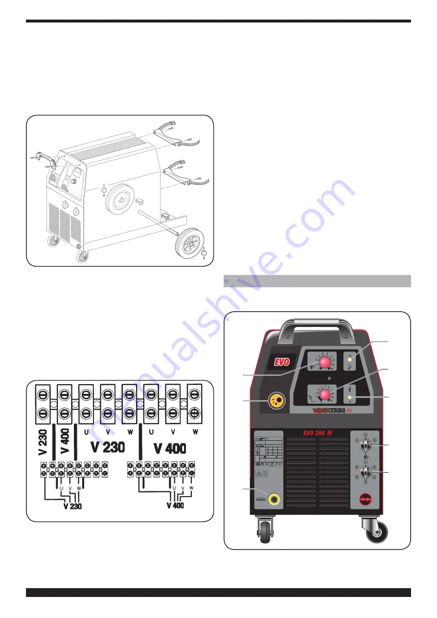 Cebora EVO 160 M Instruction Manual Download Page 67