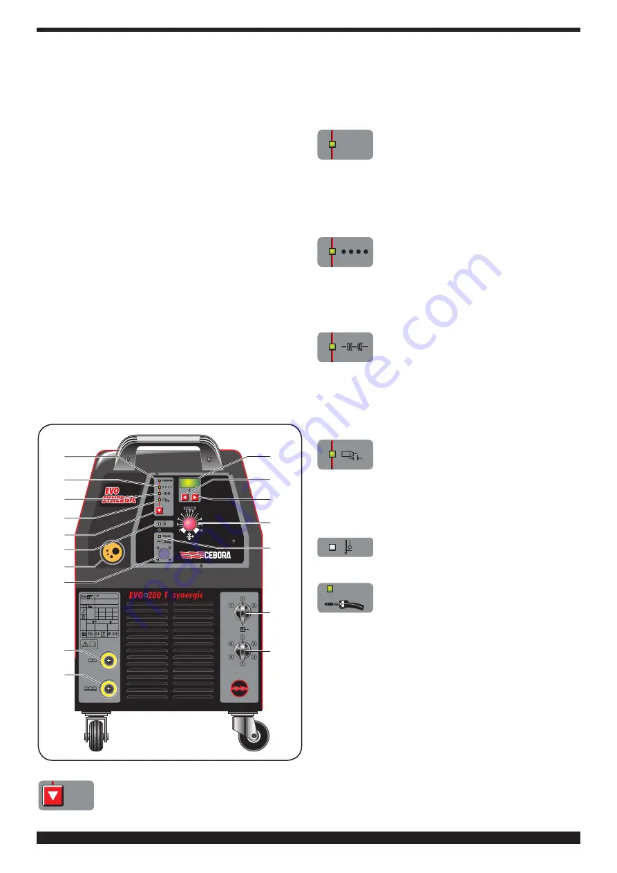 Cebora EVO 160 M Instruction Manual Download Page 68