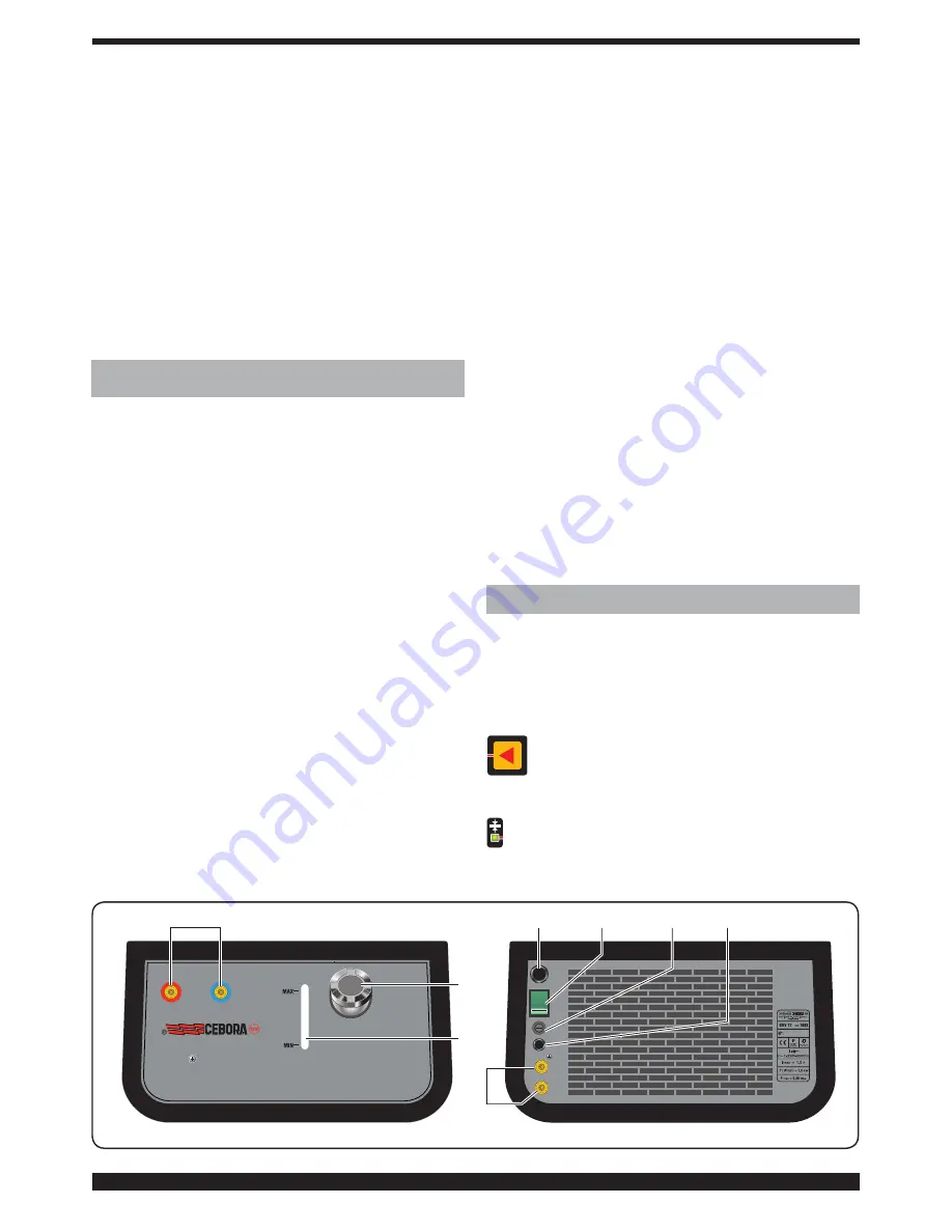 Cebora EVO SPEED STAR 380 TC Instruction Manual Download Page 129