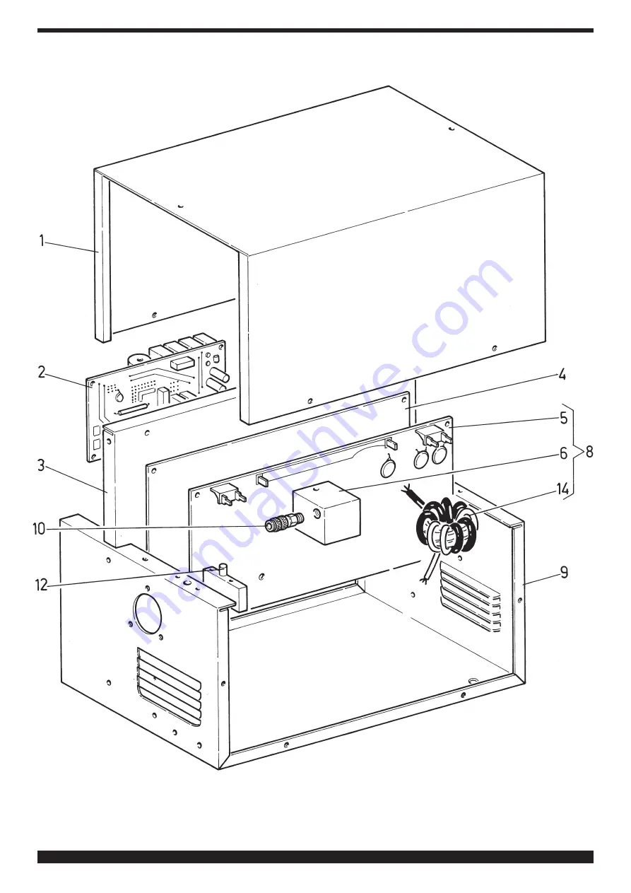 Cebora HV-14 Instructions Manual Download Page 14