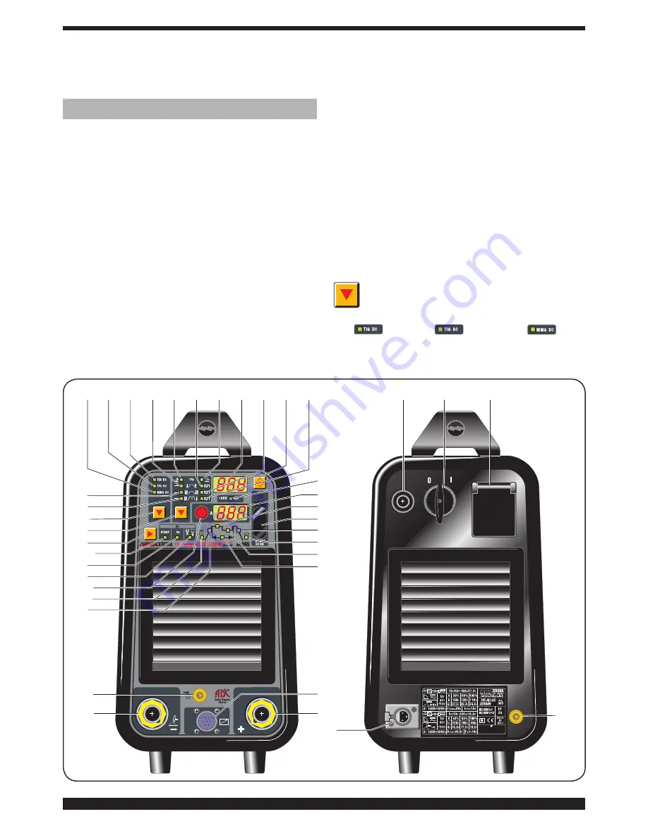 Cebora INVERTER TIG Instruction Manual Download Page 39