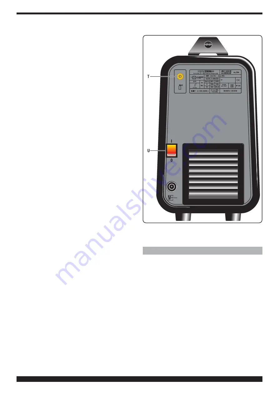 Cebora MIG 1660/M Instruction Manual Download Page 34