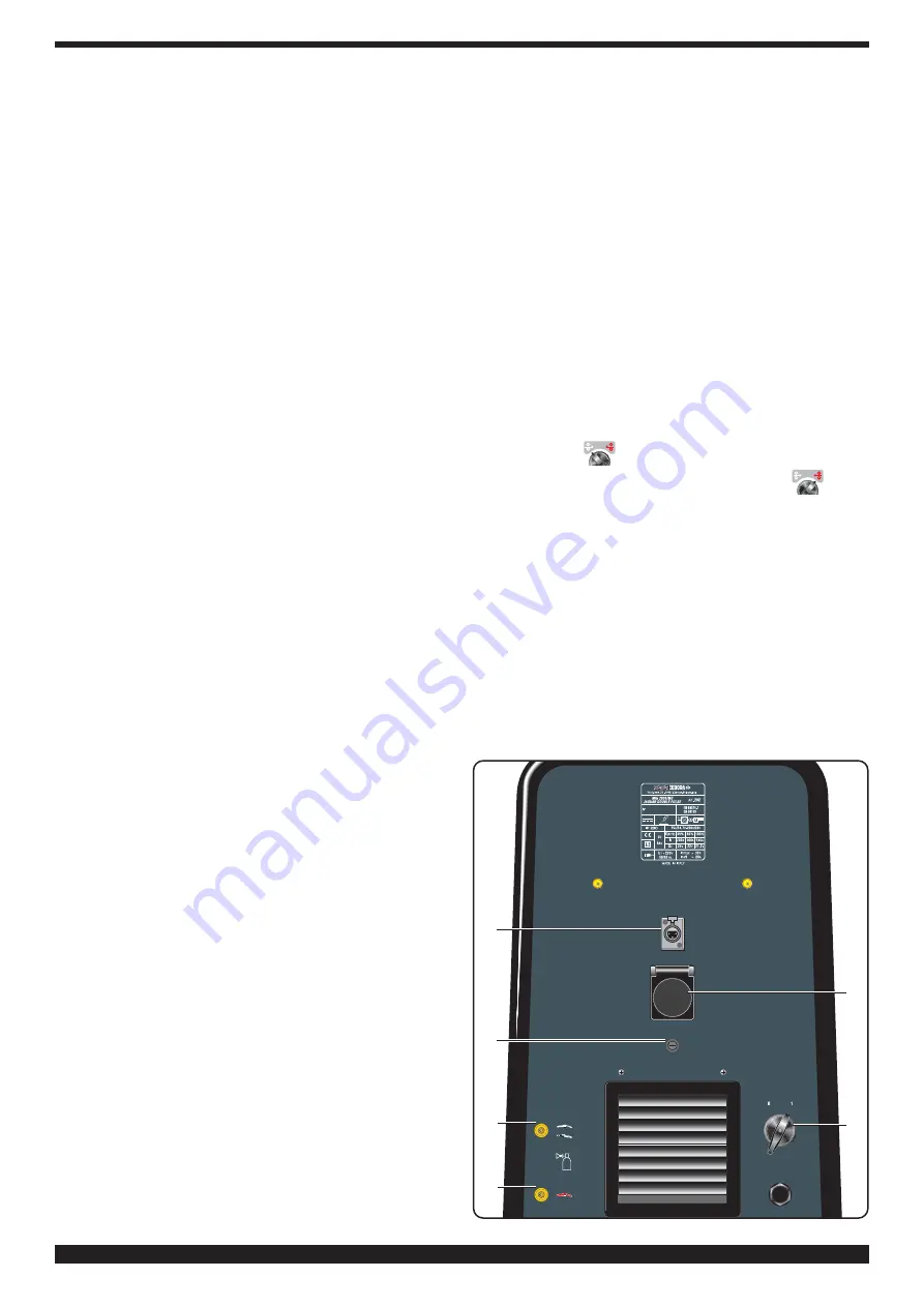 Cebora MIG 2035/MD JAGUAR DOUBLE PULSE Instruction Manual Download Page 20