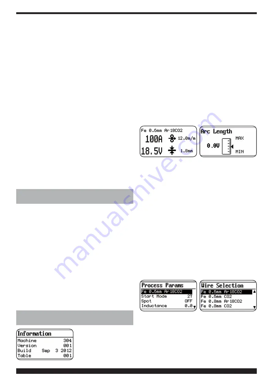 Cebora MONO STAR MIG 1620/M Instruction Manual Download Page 11