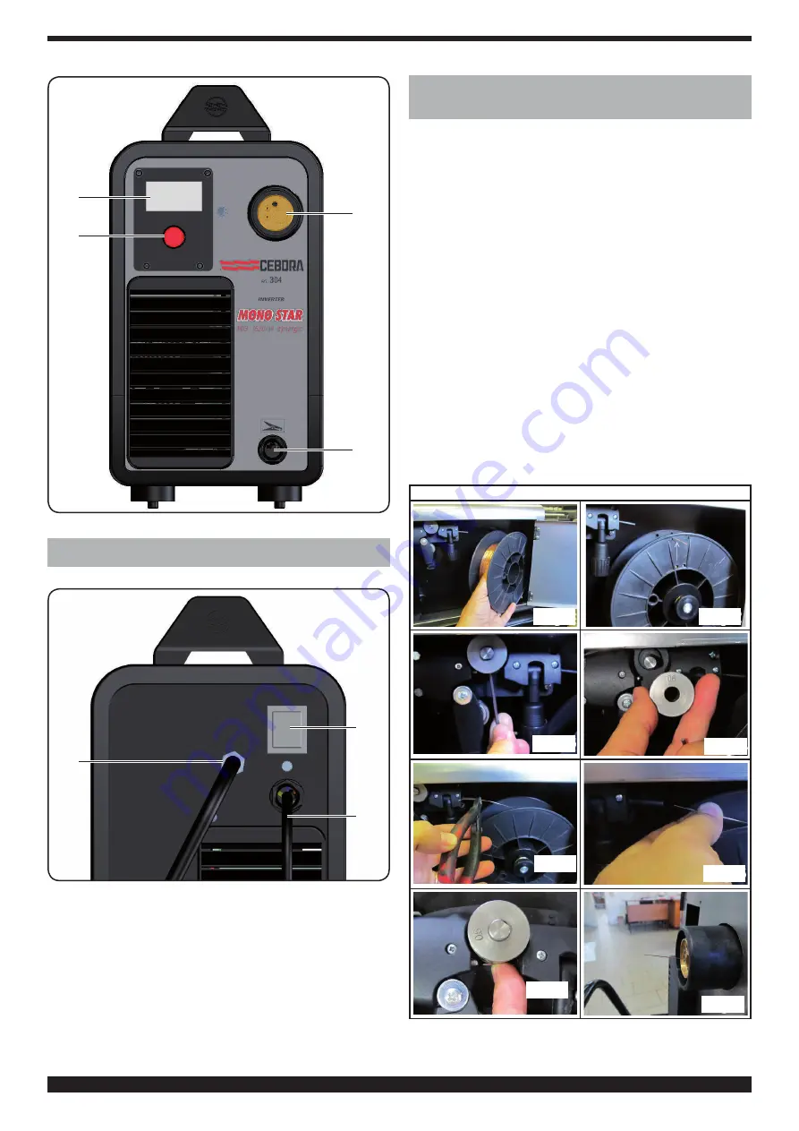 Cebora MONO STAR MIG 1620/M Instruction Manual Download Page 41