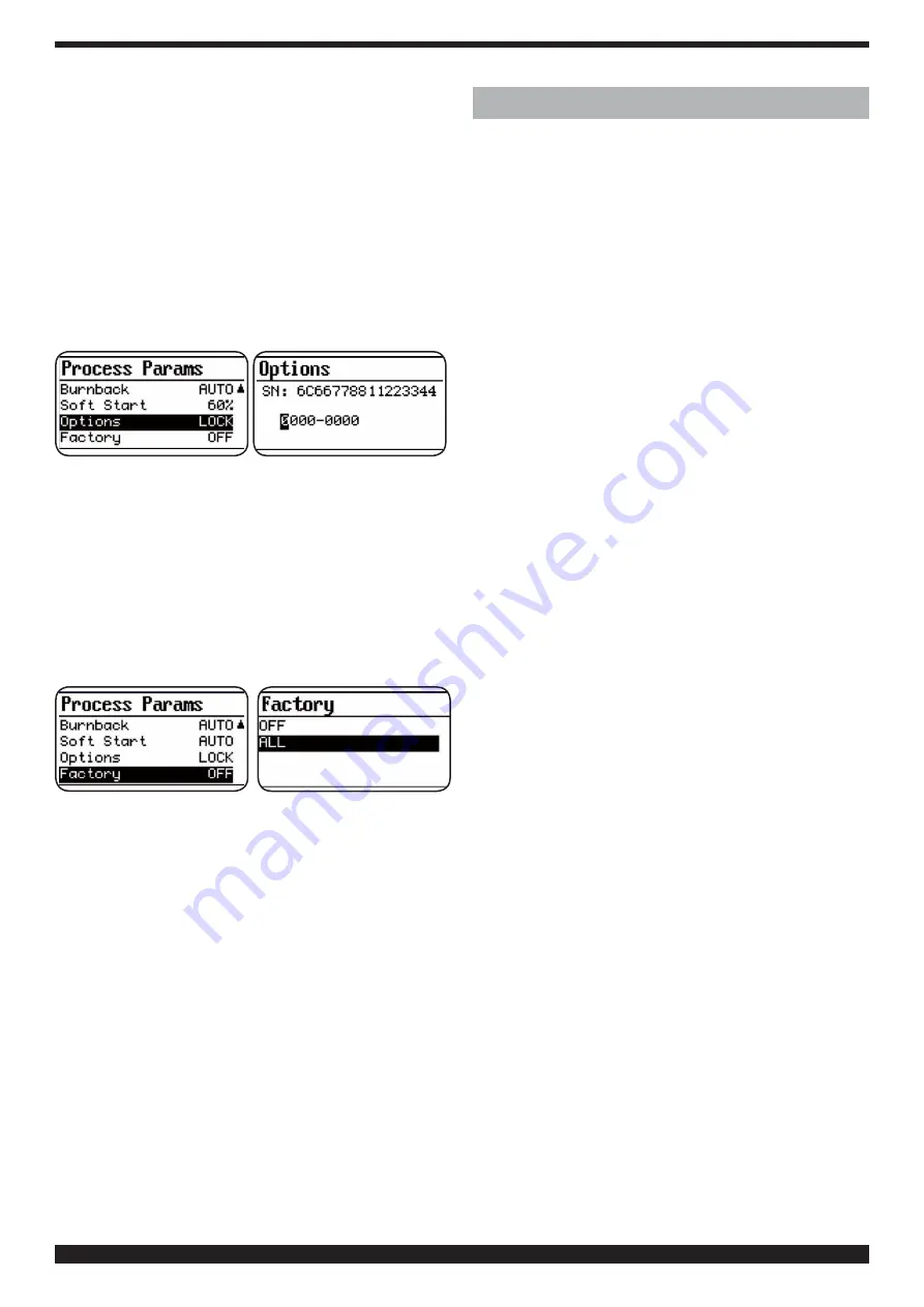 Cebora MONO STAR MIG 1620/M Instruction Manual Download Page 44