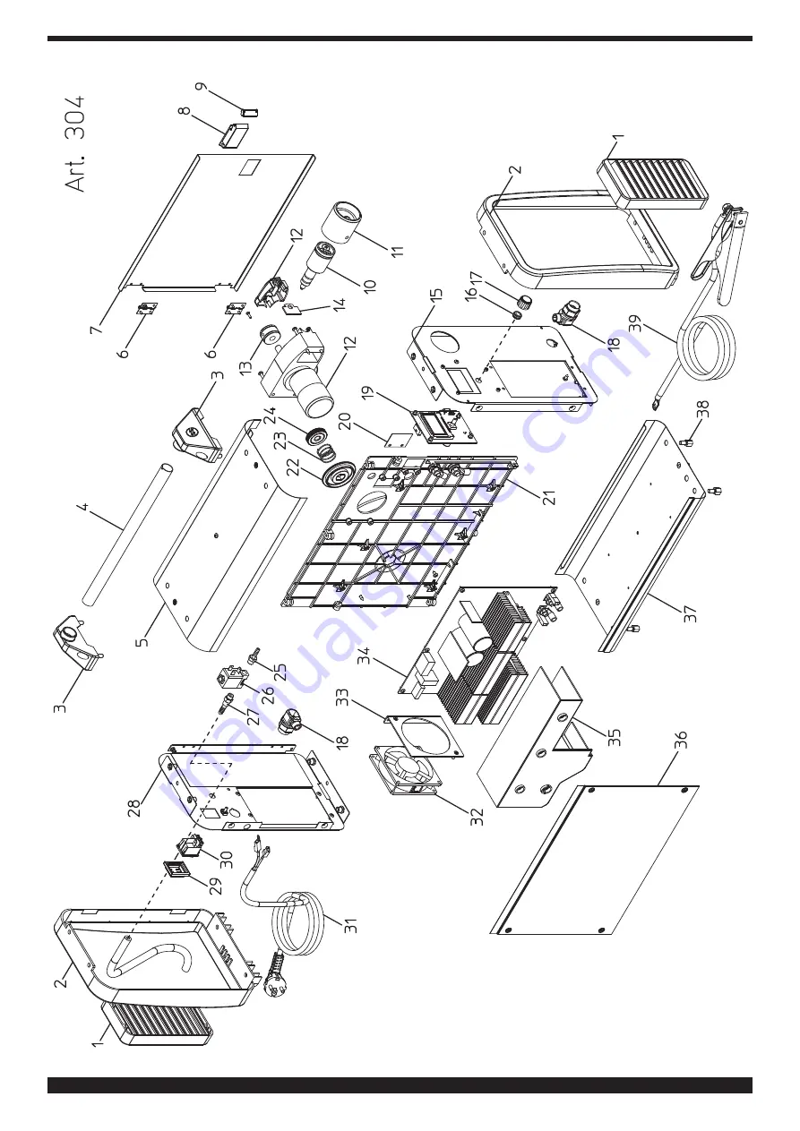 Cebora MONO STAR MIG 1620/M Instruction Manual Download Page 74