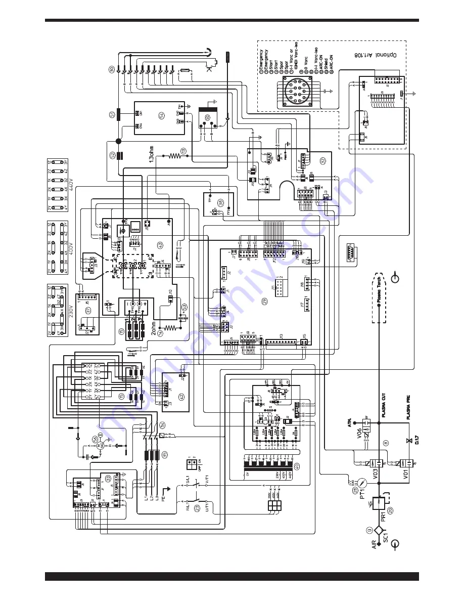 Cebora PLASMA PROF 163 ACC Instruction Manual Download Page 9