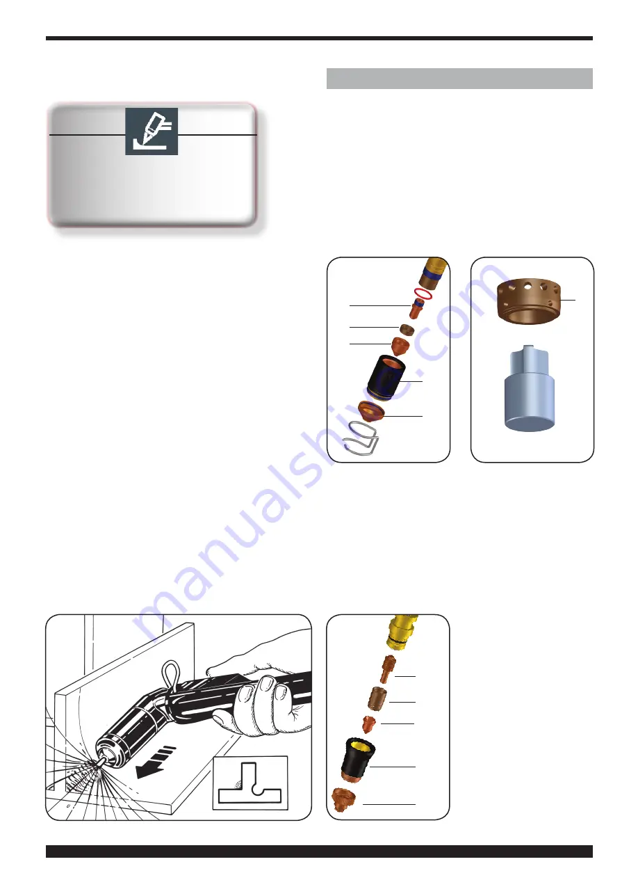 Cebora Plasma Sound PC 110/T Instruction Manual Download Page 11