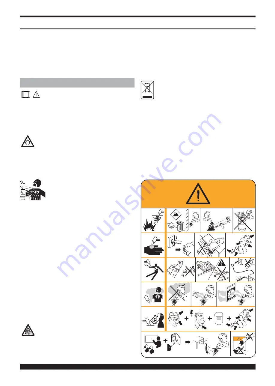 Cebora Plasma Sound PC 110/T Instruction Manual Download Page 15