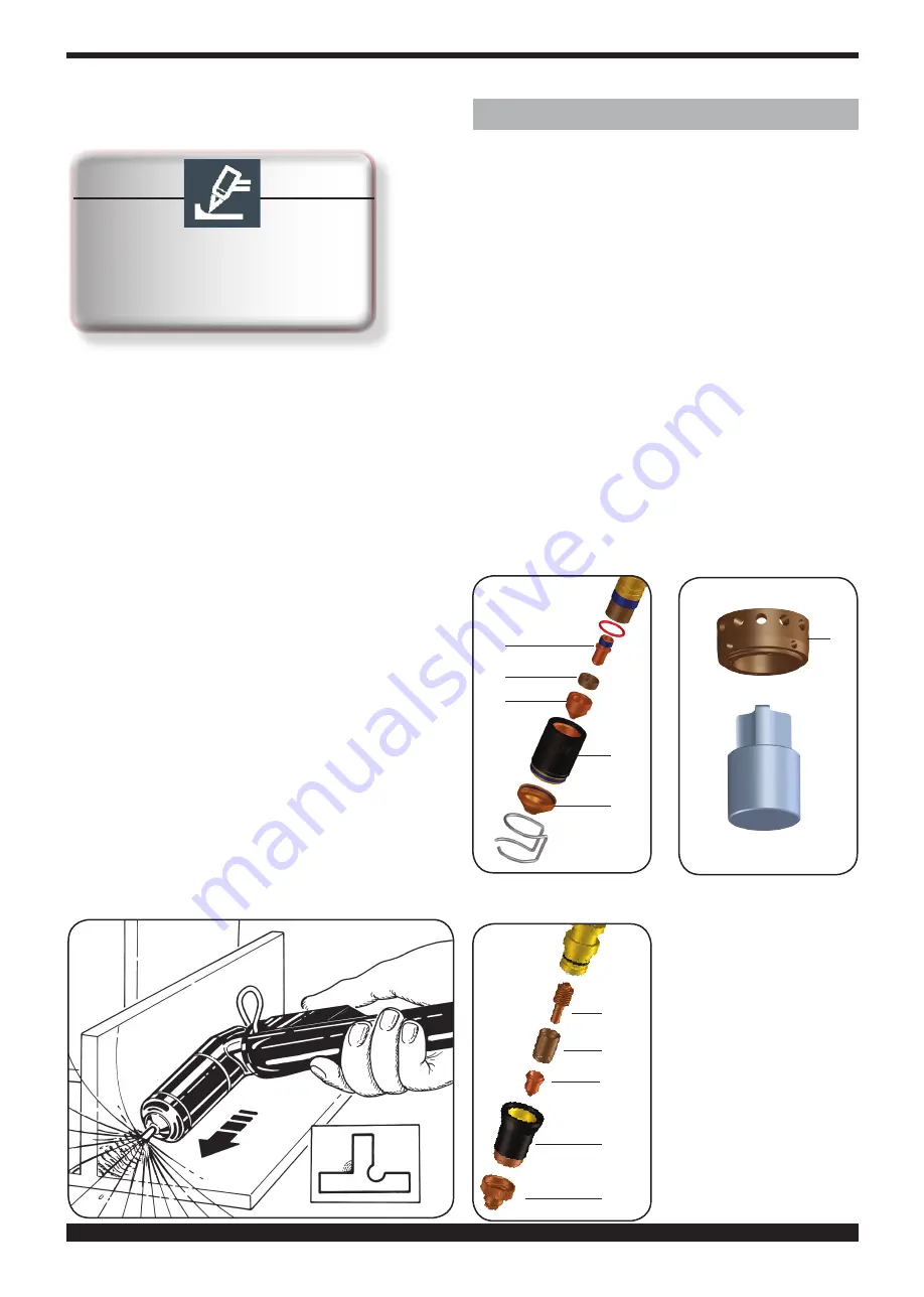 Cebora Plasma Sound PC 110/T Instruction Manual Download Page 71