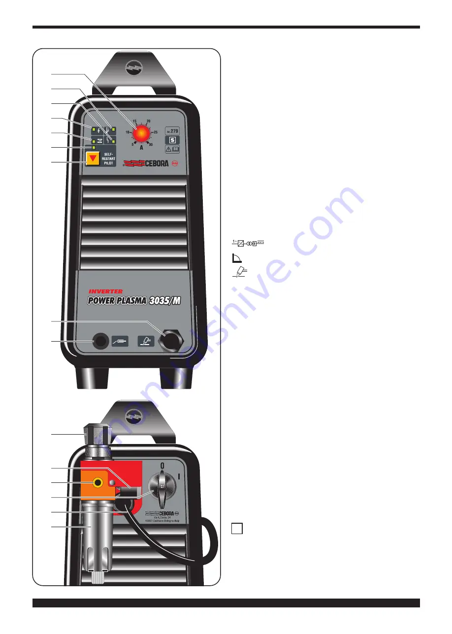 Cebora Power Plasma 3035/M Manual Download Page 26