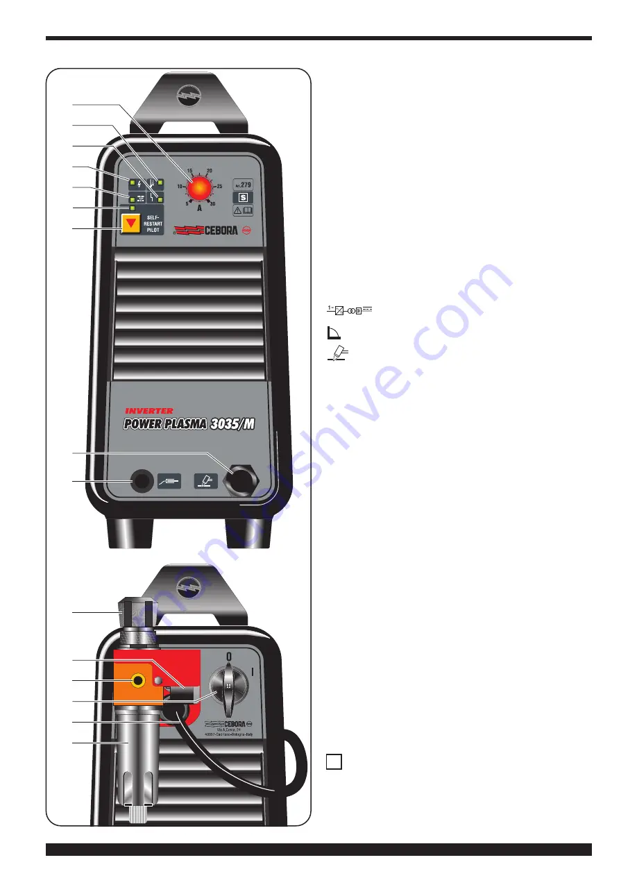 Cebora Power Plasma 3035/M Manual Download Page 41