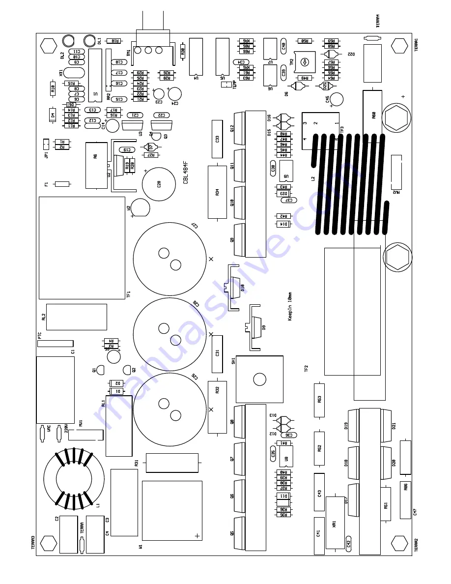 Cebora POWER ROD 1350 Service Manual Download Page 13