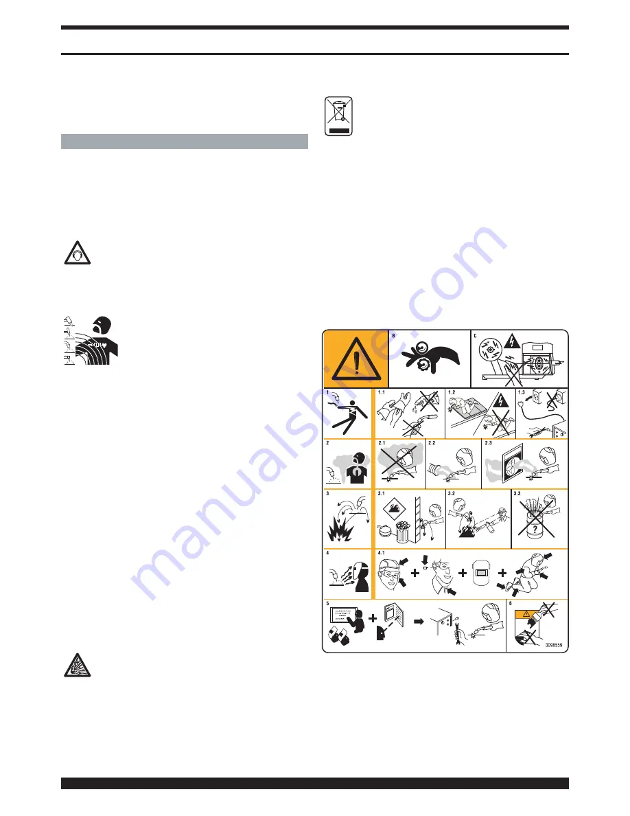 Cebora POWER TIG 1640 DC HF Instruction Manual Download Page 2