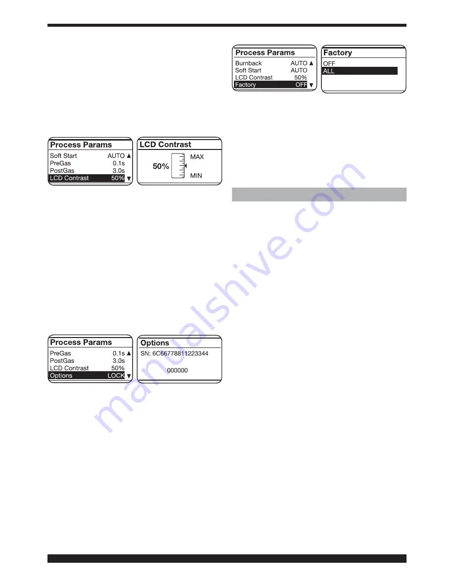 Cebora SYNSTAR 200 M Instruction Manual Download Page 25