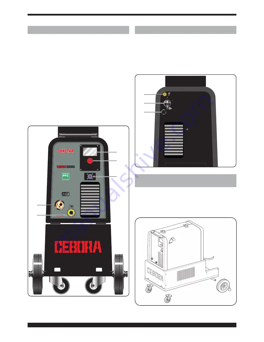 Cebora SYNSTAR 200 M Instruction Manual Download Page 74