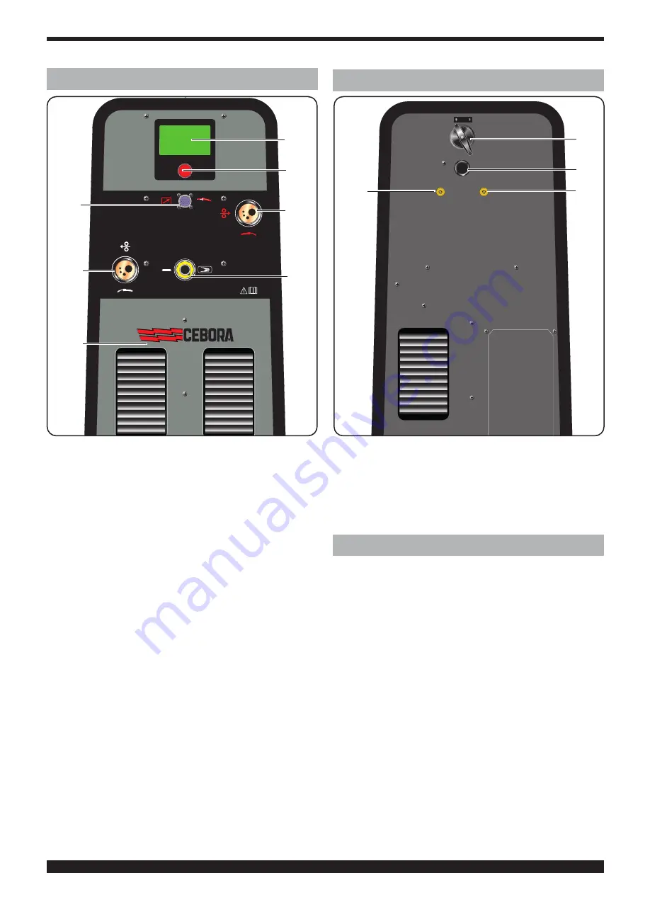 Cebora Synstar Twin 270 T Instruction Manual Download Page 59