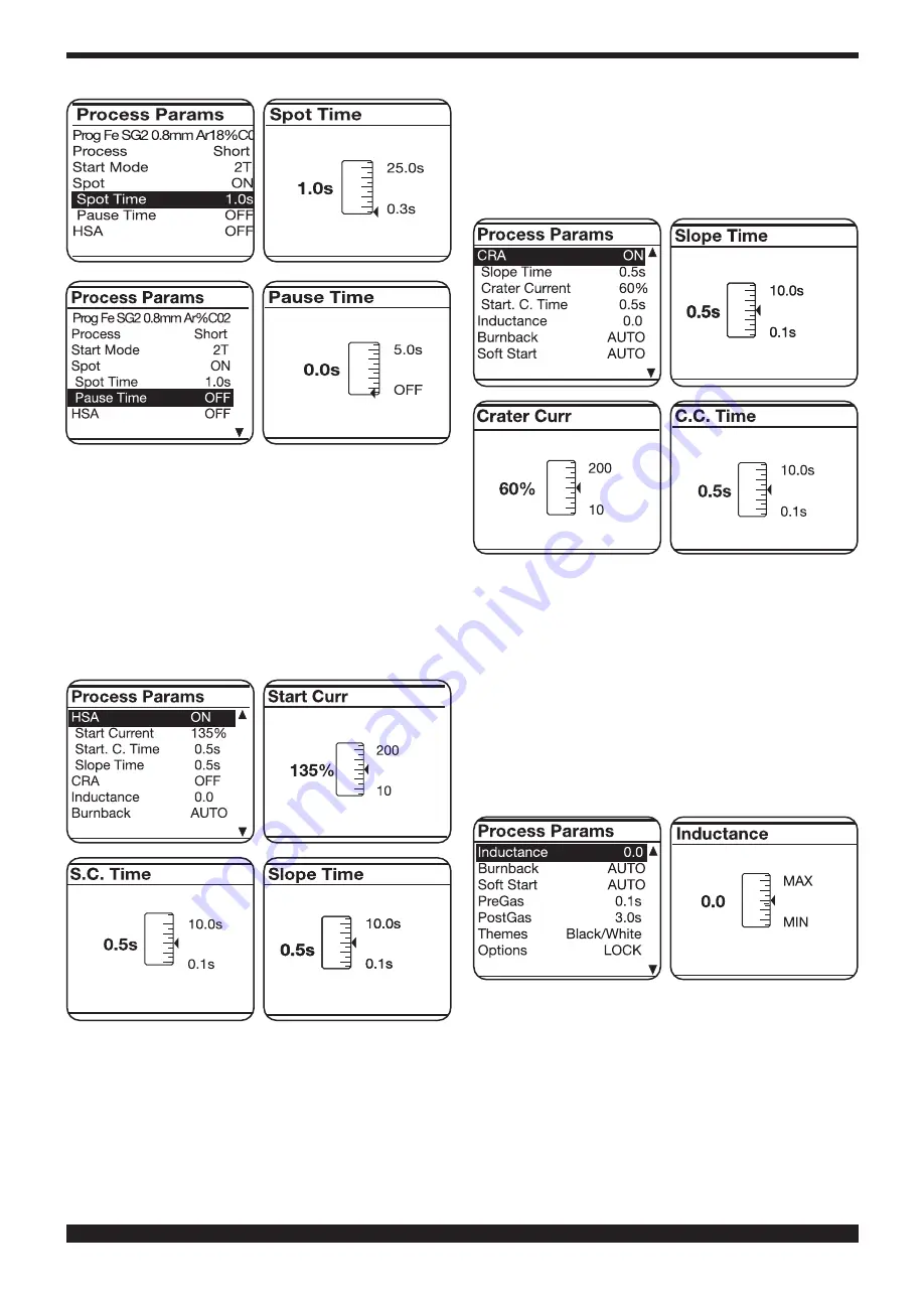 Cebora Synstar Twin 270 T Instruction Manual Download Page 70