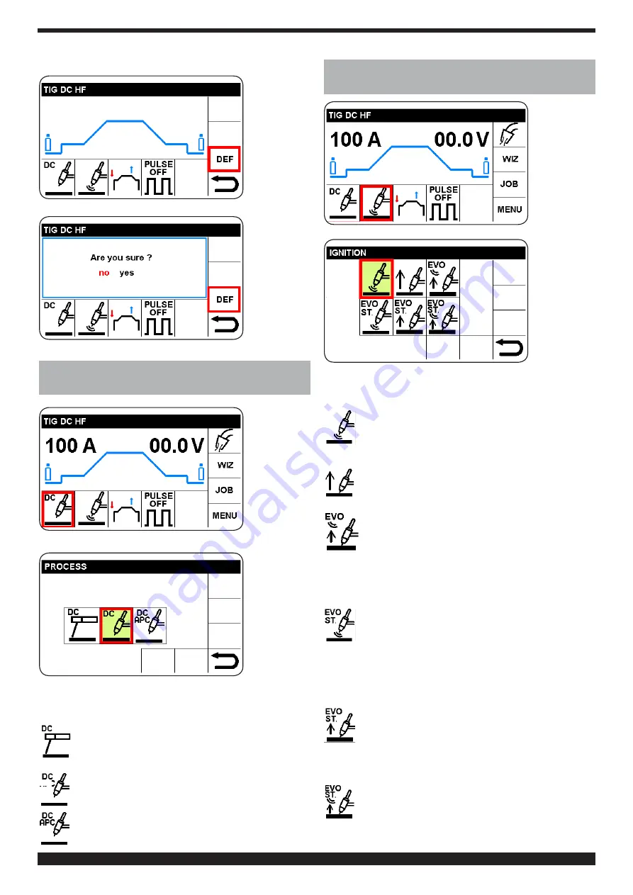 Cebora WIN TIG DC 350 T Instruction Manual Download Page 8