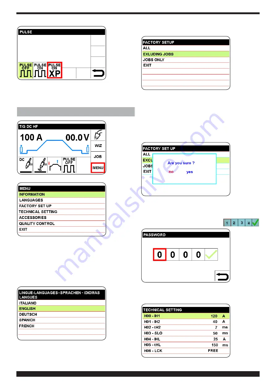 Cebora WIN TIG DC 350 T Instruction Manual Download Page 11