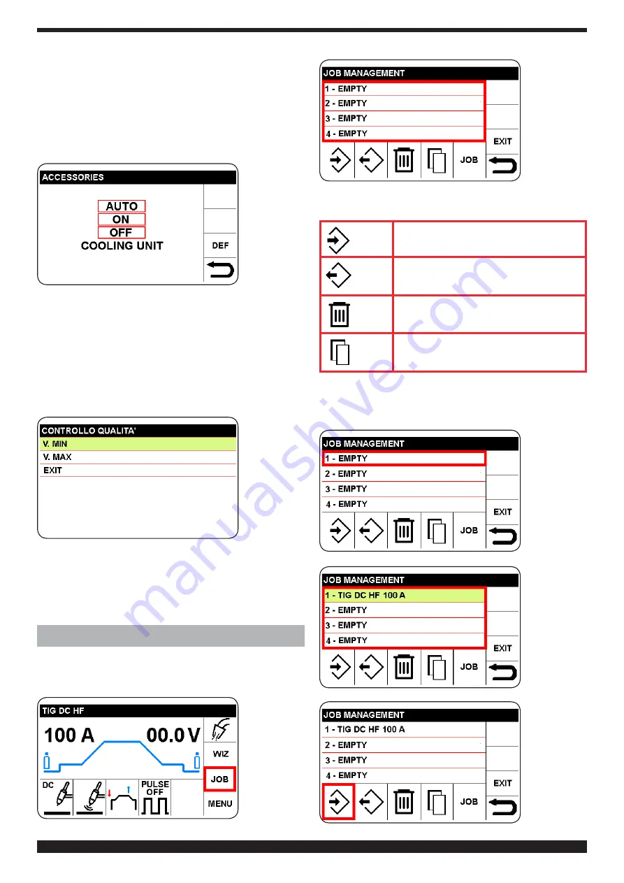 Cebora WIN TIG DC 350 T Instruction Manual Download Page 13