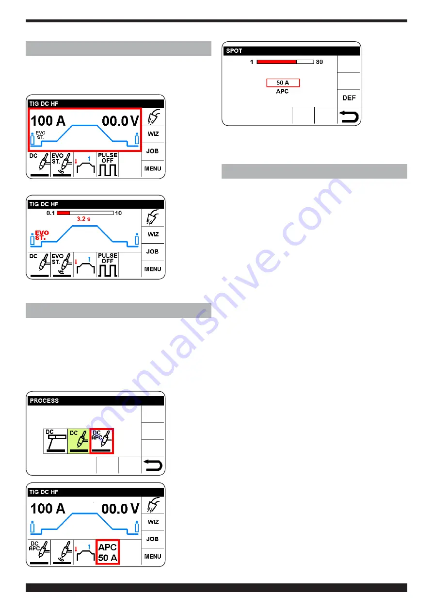 Cebora WIN TIG DC 350 T Instruction Manual Download Page 51