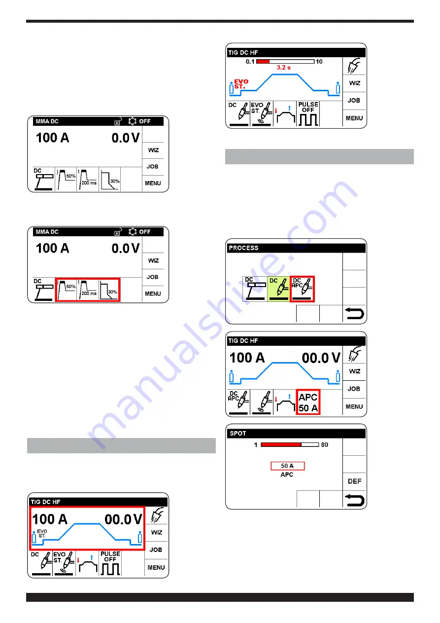 Cebora WIN TIG DC 350 T Instruction Manual Download Page 85