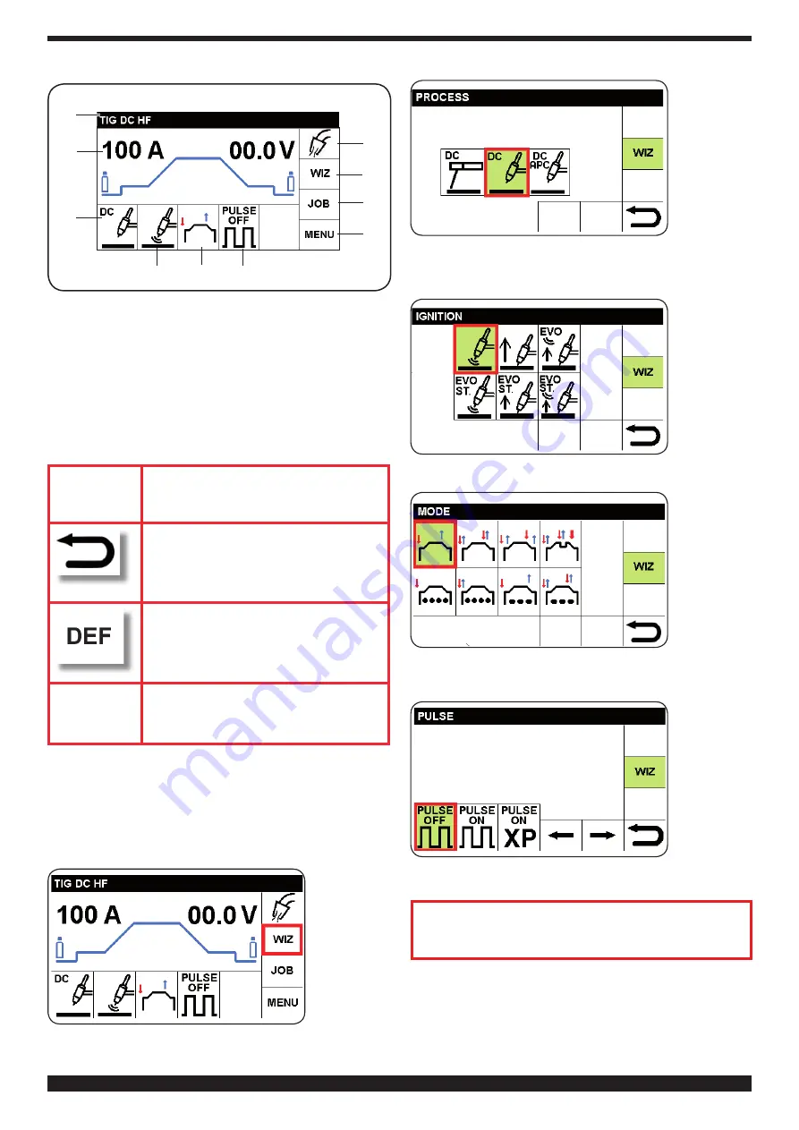 Cebora WIN TIG DC 350 T Instruction Manual Download Page 109