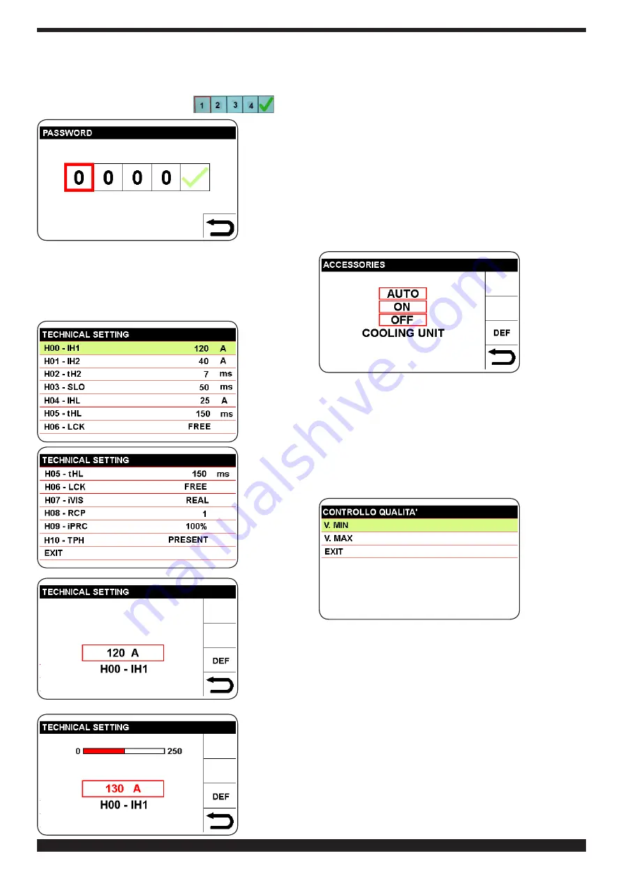 Cebora WIN TIG DC 350 T Instruction Manual Download Page 150