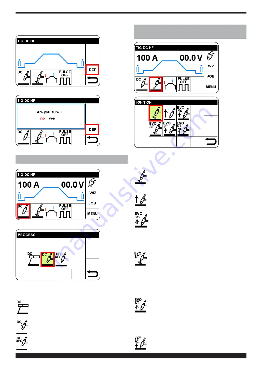 Cebora WIN TIG DC 350 T Instruction Manual Download Page 163