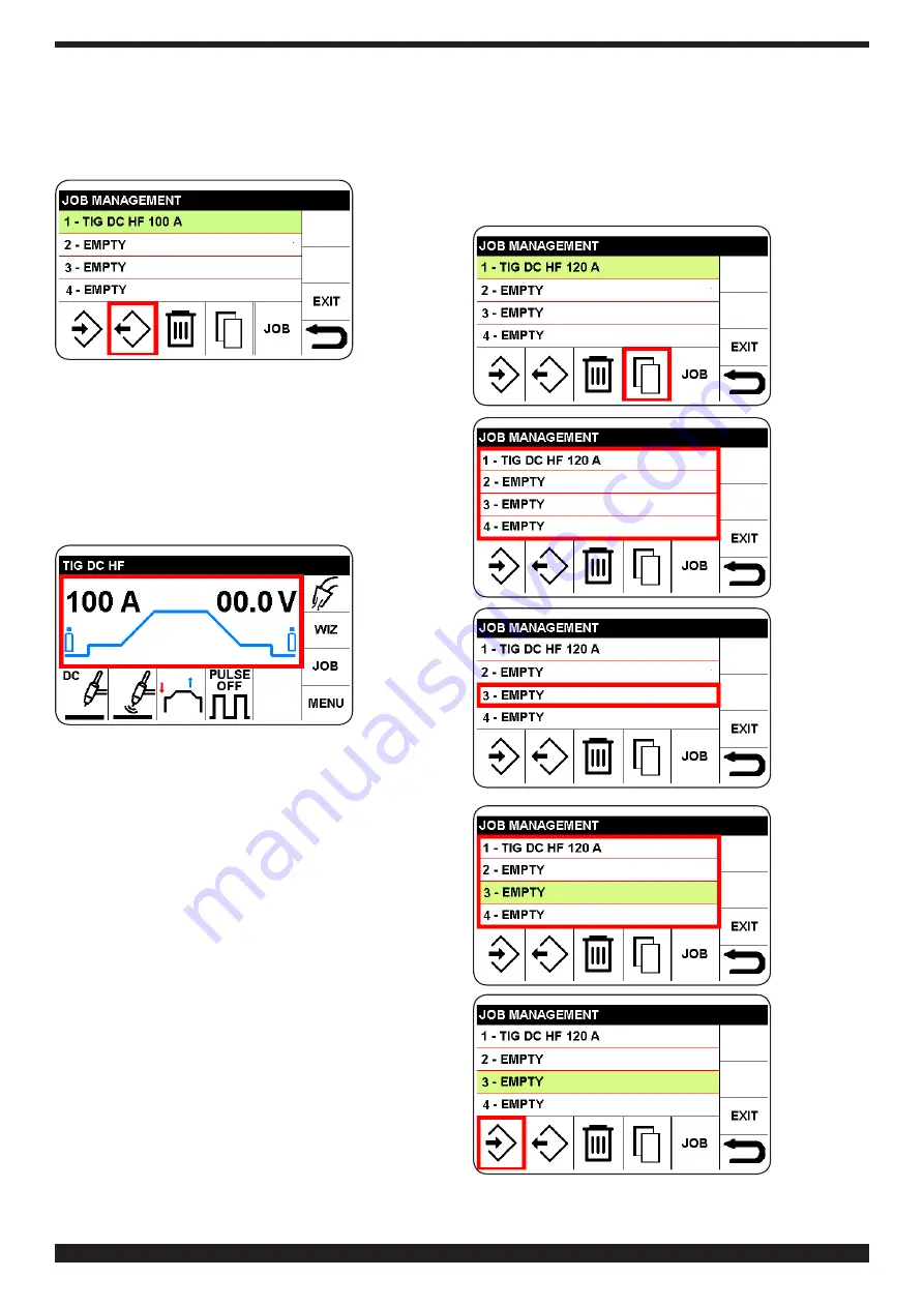 Cebora WIN TIG DC 350 T Instruction Manual Download Page 169