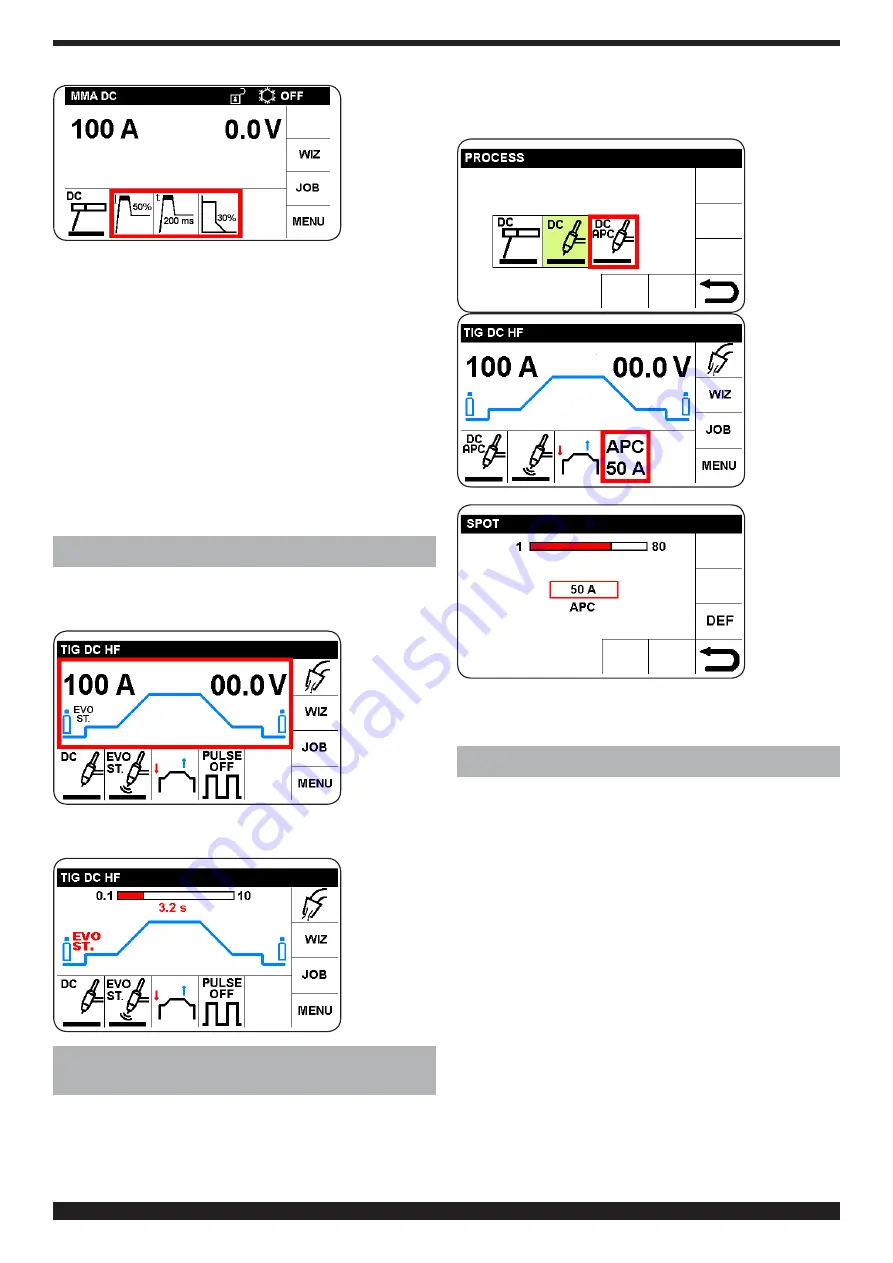 Cebora WIN TIG DC 350 T Instruction Manual Download Page 171