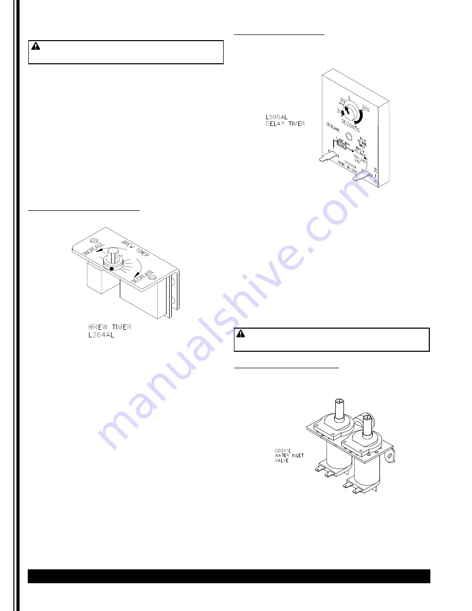 Cecilware B-1/3 Operator'S Manual Download Page 6