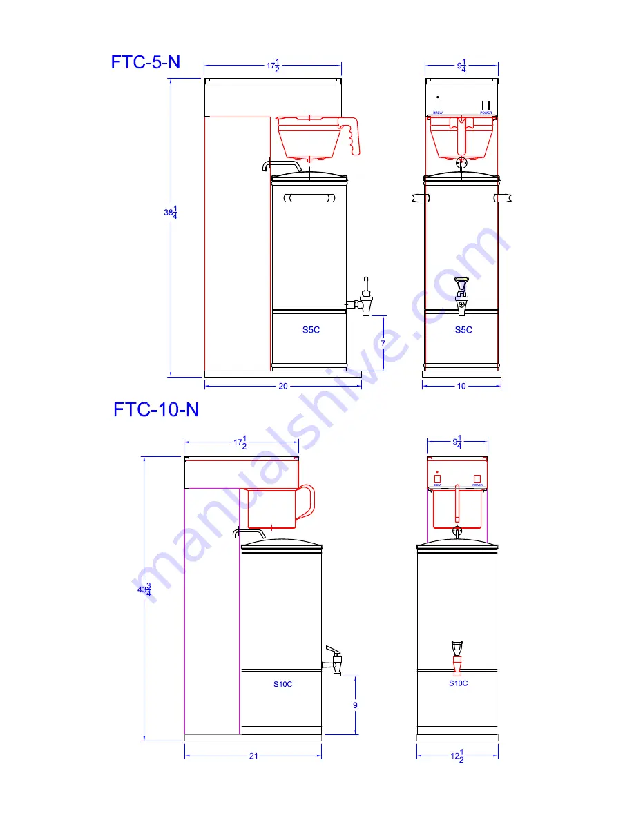 Cecilware FTC-10-N Скачать руководство пользователя страница 11