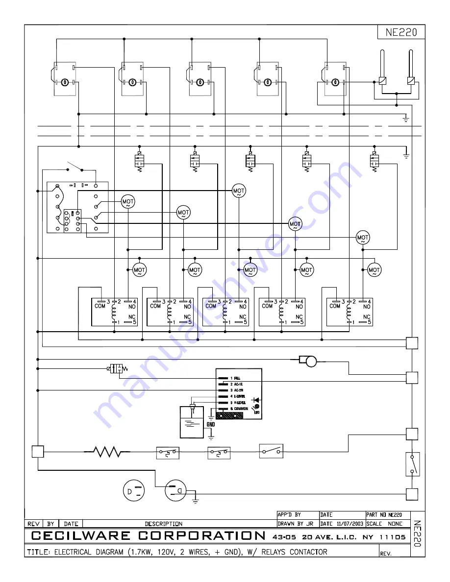 Cecilware GB4M-5.5-LD-U Operation Manual Download Page 26