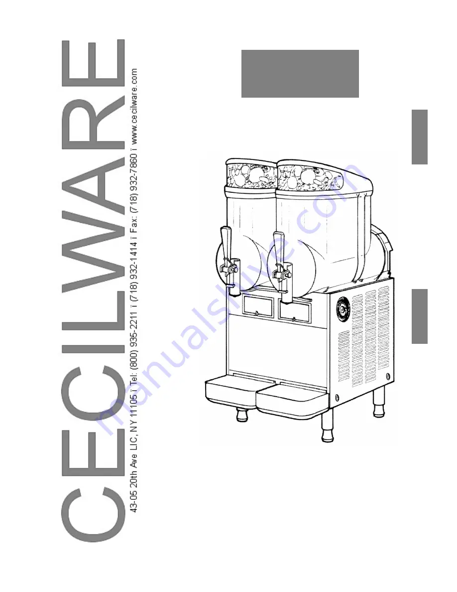 Cecilware NHT-1P-UL Скачать руководство пользователя страница 1