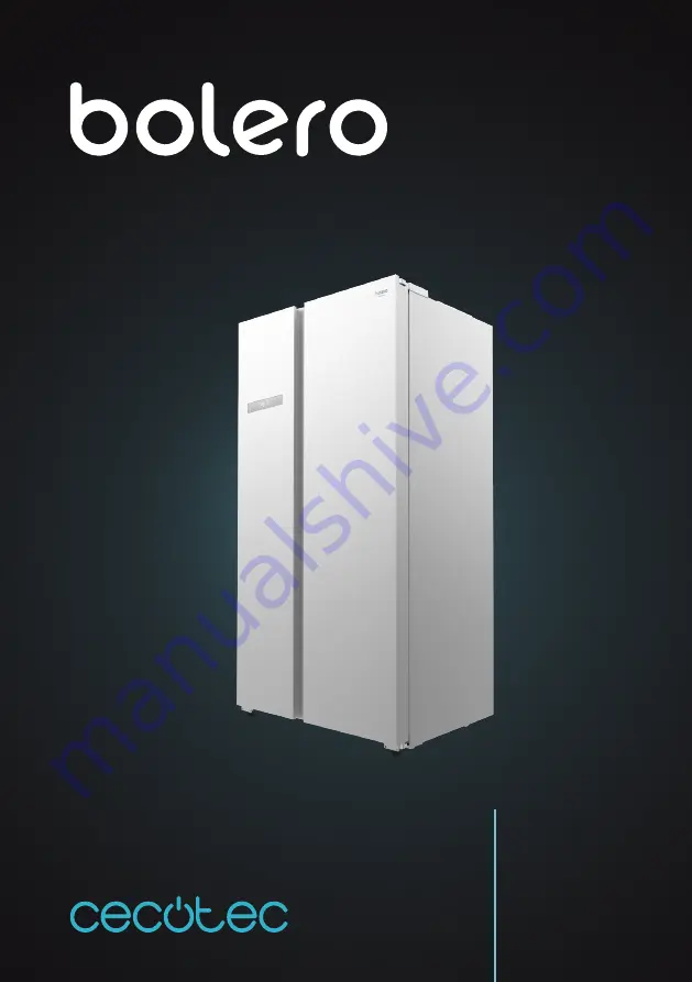 cecotec Bolero CoolMarket SBS 592 Inox Instruction Manual Download Page 1